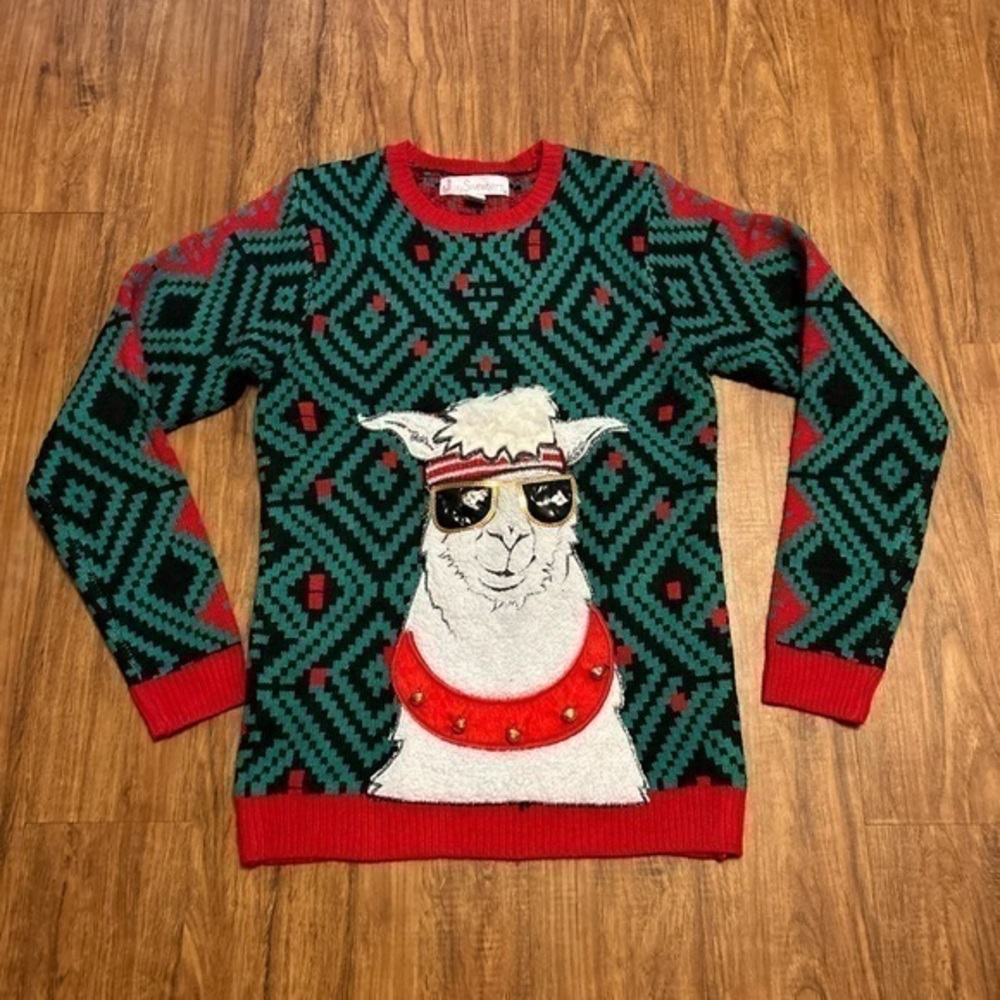 Jolly Sweaters Ugly Christmas Sweater Small very good condition